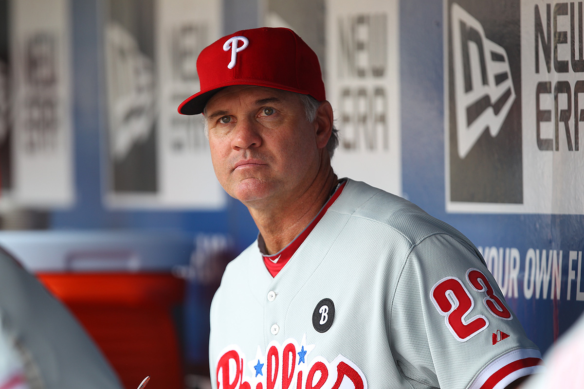 Ryne Sandberg resigned as manager of the Philadelphia Phillies