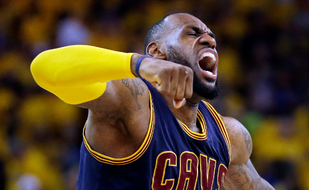 King James re-signs for two more years with the Cavs